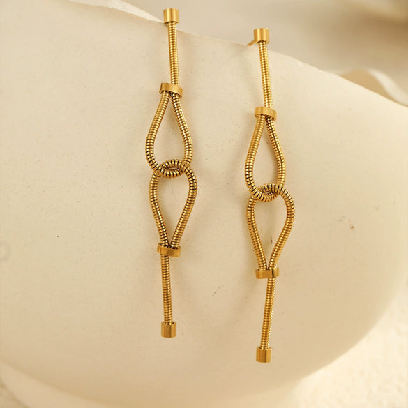 Jewelry Set Stainless Steel Geometric Electroplating For Women