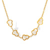 Jewelry Set 316L Stainless Steel Fashion Electroplating Women's Earrings And Bracelet