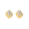 Jewelry Shell Coral Titanium Steel Stainless Steel Electroplated Women's Light Luxury Style Earrings And Ring