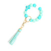 Jewelry Silicone Cartoon Characters Handmade Cross Keychain Rabbit Bag Pendant Bracelet