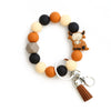 Jewelry Silicone Cartoon Characters Handmade Keychain Bag Pendant Bracelet