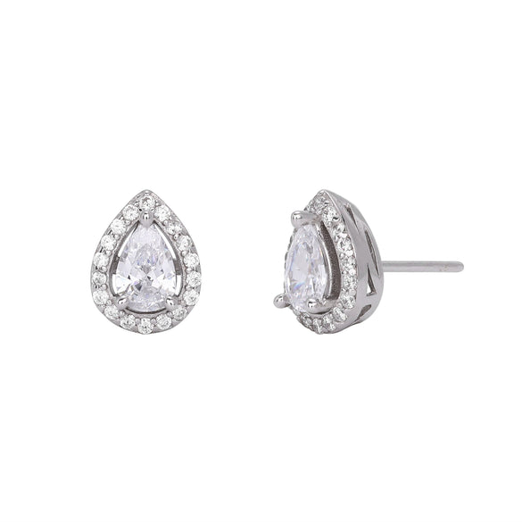 Jewelry Silver Doublelayer Pendant Earrings And Necklace Light Luxury Ochain Electroplating