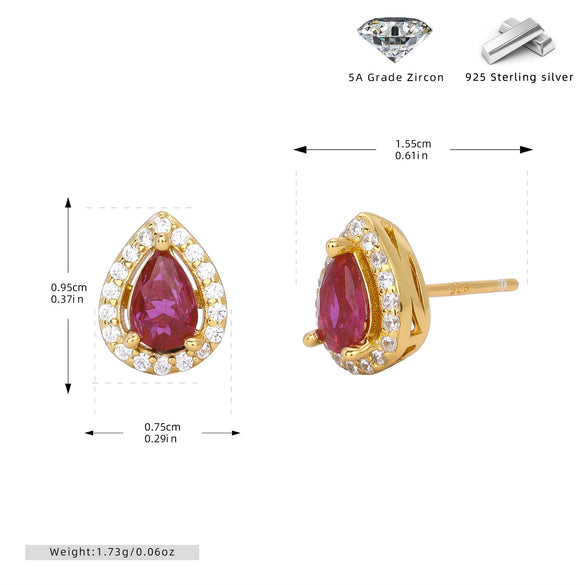 Jewelry Silver Doublelayer Pendant Earrings And Necklace Light Luxury Ochain Electroplating