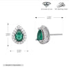 Jewelry Silver Doublelayer Pendant Earrings And Necklace Light Luxury Ochain Electroplating