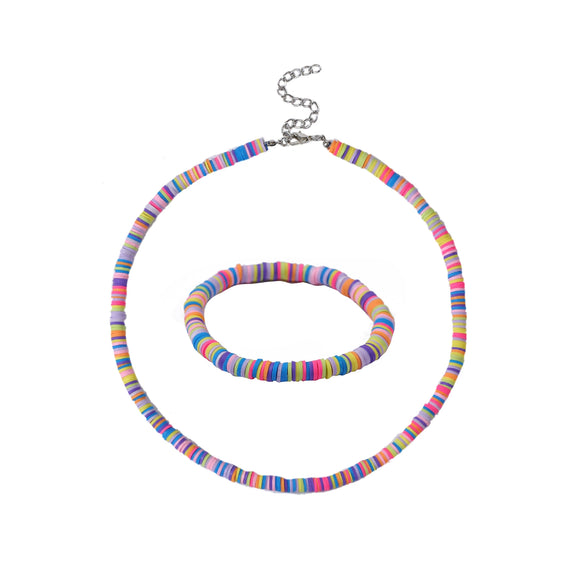 Jewelry Soft Pottery Bracelet Geometric Handmade For Girls