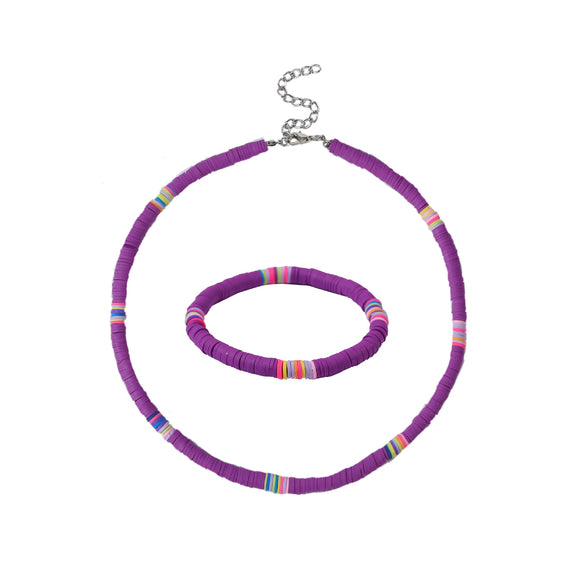 Jewelry Soft Pottery Bracelet Geometric Handmade For Girls