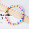 Jewelry Soft Pottery Bracelet Geometric Handmade For Girls