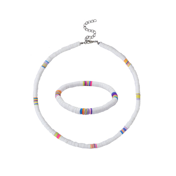 Jewelry Soft Pottery Bracelet Geometric Handmade For Girls