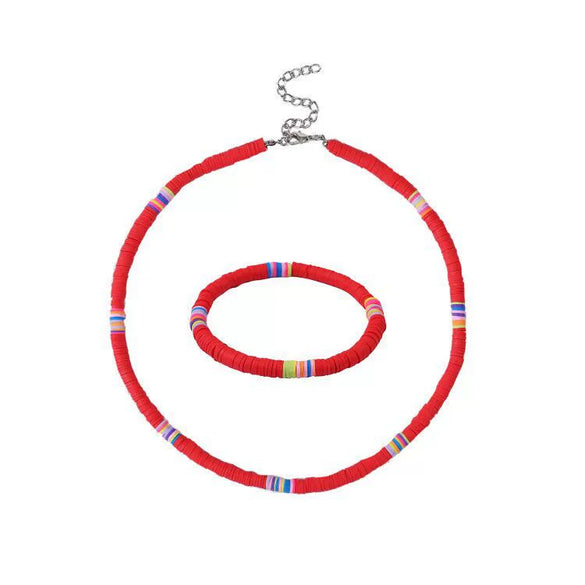 Jewelry Soft Pottery Bracelet Geometric Handmade For Girls