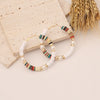 Jewelry Soft Pottery Ushaped Women's Fashion Earrings