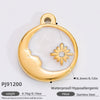 Jewelry Stainless Steel Accessories Sun Heart Pendant Retro Bracelet Handmade Electroplated For Women