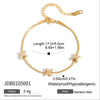 Jewelry Stainless Steel Bracelet Classic Style With Diamonds Electroplating Letters Numbers Text Pattern For Women