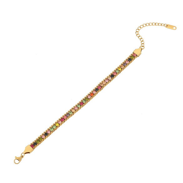 Jewelry Stainless Steel Bracelet Electroplating Fashion Women's
