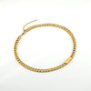 Jewelry 316L Stainless Steel Cuban Chain Oval Pattern Electroplating 316L Stainless Steel For Women And Unisex