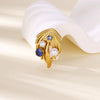 Jewelry Stainless Steel Cute Deer Leaf Animal Flower Brooch Electroplating For Women