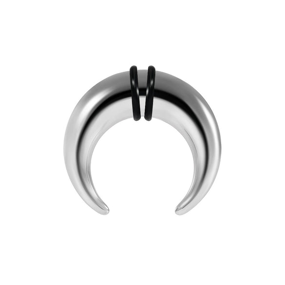 Jewelry Stainless Steel Electroplated Black Ushaped Nose Ring And Ear Expander Piercing