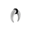 Jewelry Stainless Steel Electroplated Black Ushaped Nose Ring And Ear Expander Piercing