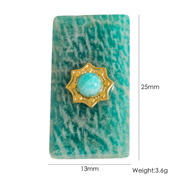 Jewelry Stainless Steel Geometric Electroplated Pendant Necklace Earrings Accessories