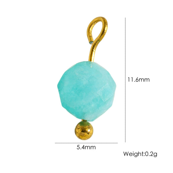 Jewelry Stainless Steel Geometric Electroplated Pendant Necklace Earrings Accessories