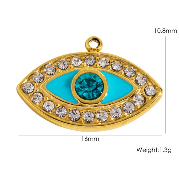 Jewelry Stainless Steel Geometric Electroplated Pendant Necklace Earrings Accessories