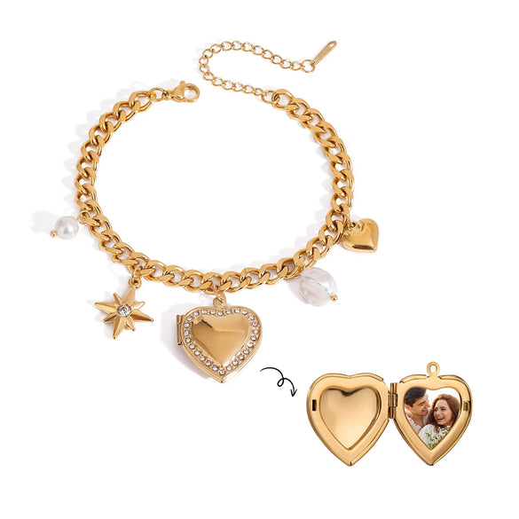 Jewelry Stainless Steel Geometric Electroplating Bracelet