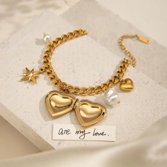 Jewelry Stainless Steel Geometric Electroplating Bracelet