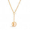 Jewelry Stainless Steel Geometric Electroplating Pendant Necklace For Women