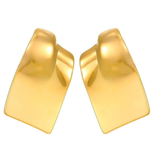 Jewelry Stainless Steel Geometric Electroplating Women's Earrings