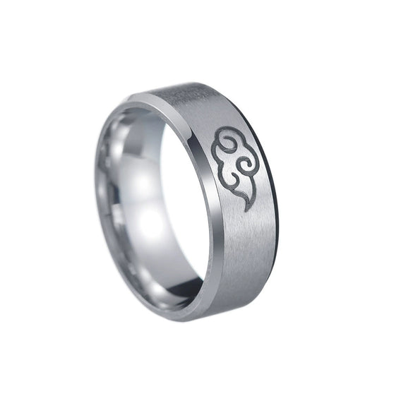 Jewelry Stainless Steel Geometric Fire Shadow Cloud Style Electroplating