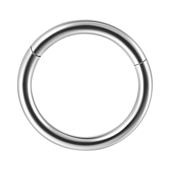 Jewelry Stainless Steel Geometric Heart Shape Polished Sharp Cone Buckle Earrings And Nose Ring