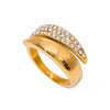 Jewelry Stainless Steel Geometric Light Luxury Electroplating Ring