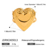 Jewelry Stainless Steel Geometric Love Photo Box Adjustable Opening Ring Electroplated Bracelet For Women
