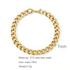 Jewelry Stainless Steel Geometric Single Grinding Electroplating Unisex Bracelet