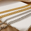 Jewelry Stainless Steel Geometric Single Grinding Electroplating Unisex Bracelet