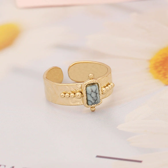 Jewelry Stainless Steel Heart Ring Women's Natural Style