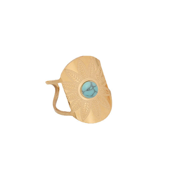 Jewelry Stainless Steel Heart Ring Women's Natural Style