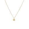 Jewelry Stainless Steel Heartshaped Animal Zodiac Electroplating Women's Necklace And Earrings