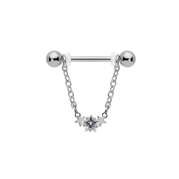 Jewelry Stainless Steel Heartshaped Mushroom Rose Breast Ring With Rhinestones Electroplating Animal Zodiac Style