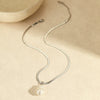 Jewelry Stainless Steel Imitation Pearl Geometric Vintage Baroque Electroplated Necklace