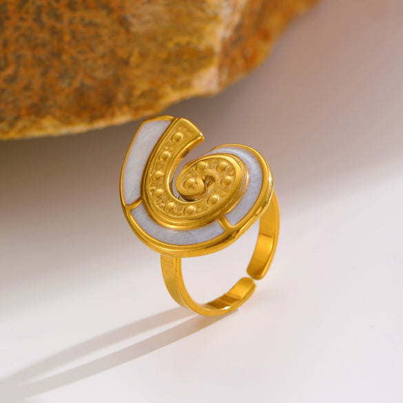 Jewelry Stainless Steel Ocean Style Marine Life Starfish Conch Turtle Pendant Set Electroplated