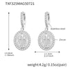 Jewelry 316L Stainless Steel Oval Ring Earrings Constellation Zodiac Geometric Electroplating Fashionable Stylish Nonfading