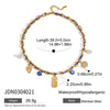 Jewelry Stainless Steel Pattern Stacked Perforated Rope Chain Necklace Electroplating
