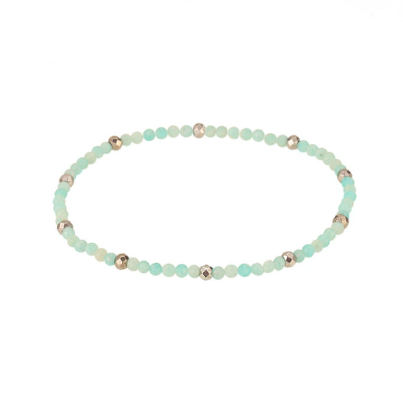 Jewelry Stainless Steel Plated 18K Gold Natural Stone Geometric Style Clavicle Chain Necklace