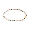 Jewelry Stainless Steel Plated 18K Gold Natural Stone Geometric Style Clavicle Chain Necklace