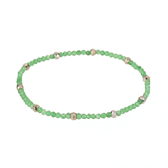 Jewelry Stainless Steel Plated 18K Gold Natural Stone Geometric Style Clavicle Chain Necklace
