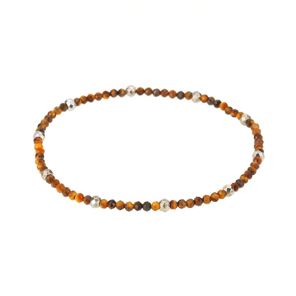 Jewelry Stainless Steel Plated 18K Gold Natural Stone Geometric Style Clavicle Chain Necklace