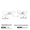 Jewelry Stainless Steel Retro Bow Fivepointed Star Spray Paint Electroplating