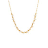 Jewelry Stainless Steel Shell Necklace And Clavicle Chain Bracelet With Star And Geometric Pattern Electroplated For Women