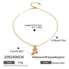 Jewelry Stainless Steel Titanium Steel Fruit Cherry Pendant Necklace Earrings Electroplating