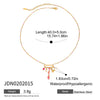 Jewelry Stainless Steel Titanium Steel Geometric Style Electroplating Pendant For Women